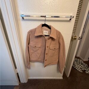 Wilfred Soft Beige Wool Jacket